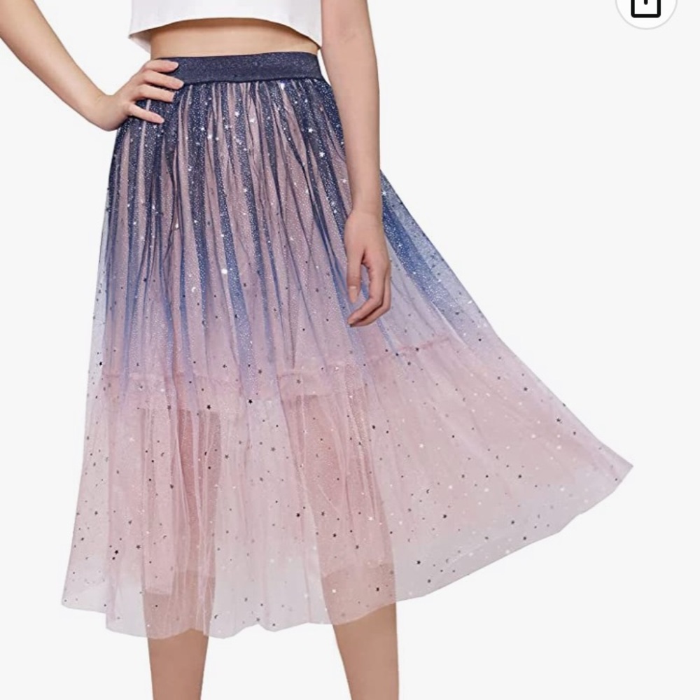 Women’s Tulle Sequin Skirt